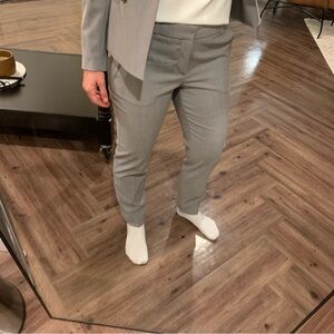 Banana Republic gray suit trousers